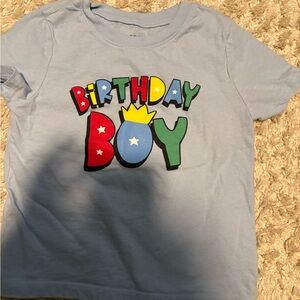 GAP Kids Light Blue Birthday Graphic Tee